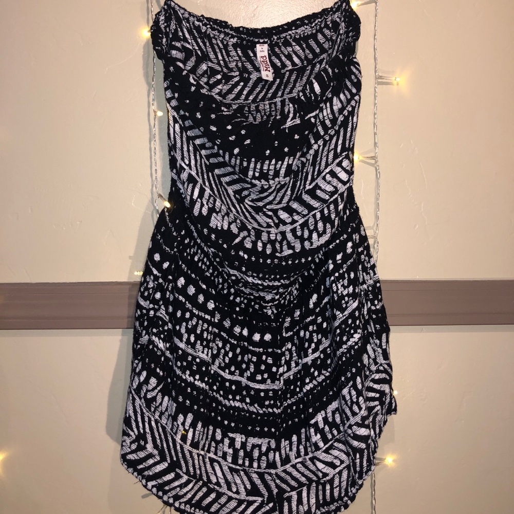 patterned romper